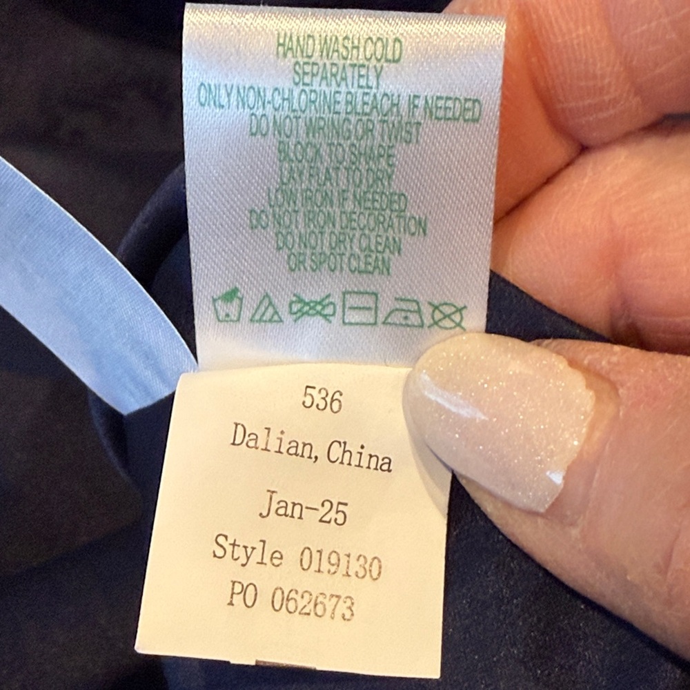NWT Lilly Pulitzer Mollylin Clip Maxi Dress True Navy Size 6 - Picture 13 of 13
